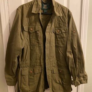 Vintage Men’s Orvis Jacket size Large in Olive Green